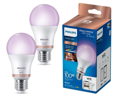 Inteligentne oświetlenie Philips Smart żarówka 100W A60 E27 2 szt.